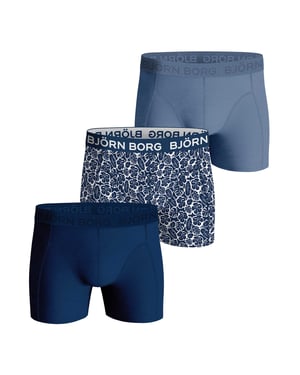 Bjorn Borg Cotton Stretch Boxer Trunks 3P Boxershorts