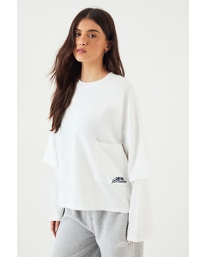 DSGN Studio Faux Layer Sleeve T-Shirt
