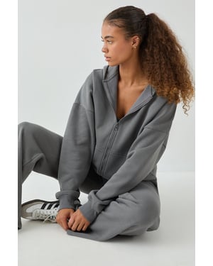DSGN Studio Oversized Zip Through Hoodie