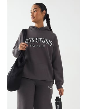 DSGN Studio Applique Oversized Hoodie