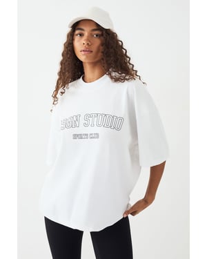 DSGN Studio Sports Club Heavyweight Oversized T-Shirt