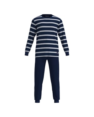 Tom Tailor Pyjama Lang Rundhalsausschnitt Pyjama