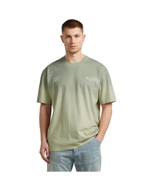 G-Star Sprayed relaxed logo r t