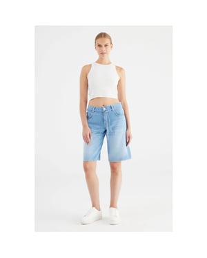 Cup of Joe Harper midi short light blue