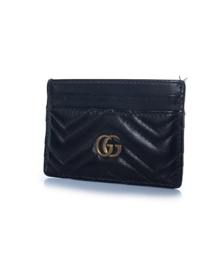 Gucci, GG Marmont kortfodral i svart