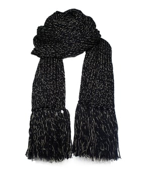 Saint Laurent, grovstickad oversized halsduk
