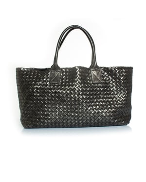 Bottega Veneta, Metallisk begränsad Cabas-totepåse