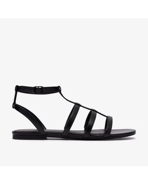 Kediri Glad Black Sandals