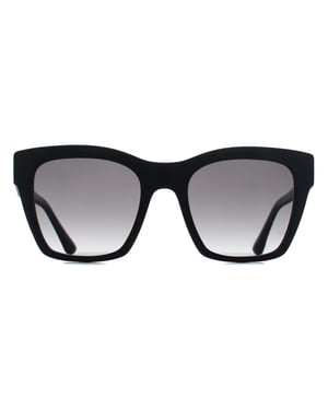 Dolce & Gabbana DG4384 501/8G zwart grijs gradiënt zonnebril
