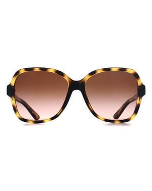 Armani Exchange AX4029S 811713 glanzend havana bruin gradiënt zonnebril