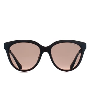 Armani Exchange Cat Eye Womens Shiny Transparent Brown Dark Brown AX4148SU