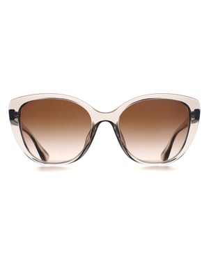 Armani Exchange Cat Eye Womens Brown Gradient Transparent Tundra AX4111SU