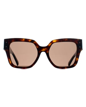 Dolce & Gabbana Square Womens Havana Dark Brown DG4471