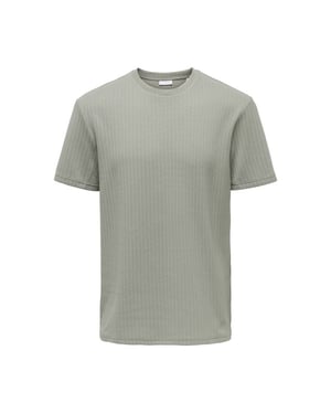 Only & Sons onstrey life reg ss frml tee 22037423 laurel oak