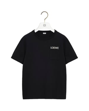 Loewe Cotton Pocket Logo T-Shirt