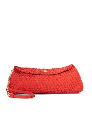 Dune Accessories Encourage - Woven Clutch With Cross Body Strap