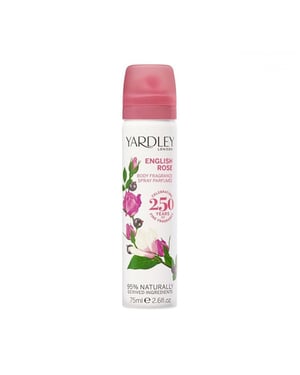 Yardley English Rose Deodorant 75ml Body Spray