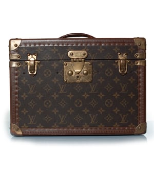 Louis Vuitton, sminkväska i monogramcanvas
