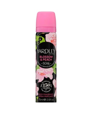 Yardley Blossom And Peach Body Spray 75ml