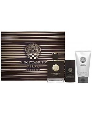 Vince Camuto Terra Extreme Gift Set - EDT 100ml + Hair & Body Shower Gel 150ml + Deodorant Stick 75ml