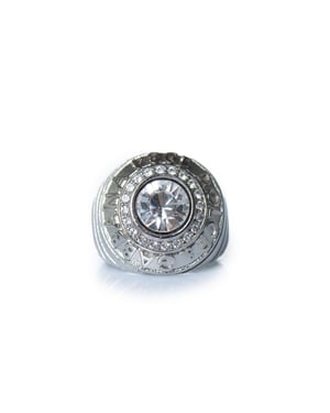 Dolce & Gabbana, zilveren ring 1984 met steen