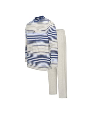 Cappuccino Italia Pyjama Siena Pyjama Blauw