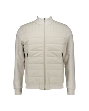 Gentiluomo Genti cardigan material mix vesten j4119-228