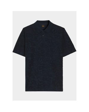 Boss Orange Polo korte mouw pe flower 10278318 01 50559233/404