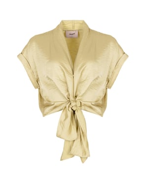 Freebird Blouse korte mouw tola wv-satin-air