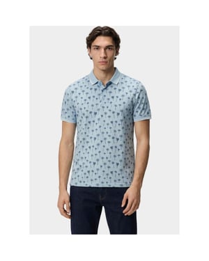 Innocente Polo heren pitt 10-60/light blue