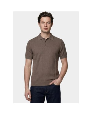 Innocente Polo heren 323/8017 mokka