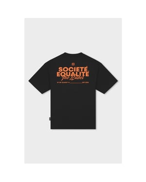 Equalité Equalité societé 2.0 oversized tee black
