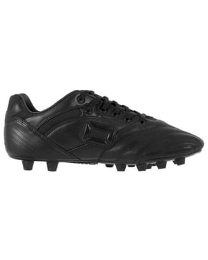 Stanno nappa nero fg voetbal schoen firm ground heren -