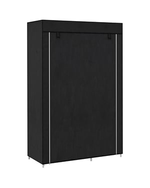 4goodz Stoffen kledingkast opvouwbaar 103x43x162,5 cm -
