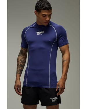 Training Dept Muscle Contrast Stitch T-Shirt
