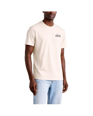 Armani Exchange Mens T-Shirts Milano Embroidery A|X 91 Print Cotton Tee Summer
