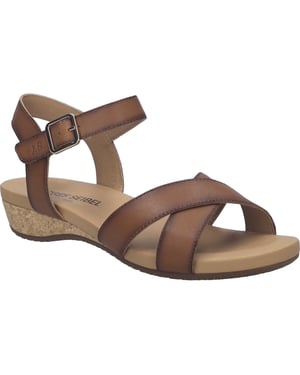 JOSEF SEIBEL Dames Sandaal Fleur 05 in beige