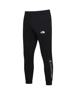 The North Face Mens M Outline Logo Box Joggers Black
