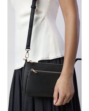 Where's That From Elani Small Double Zip Cross Body Bag