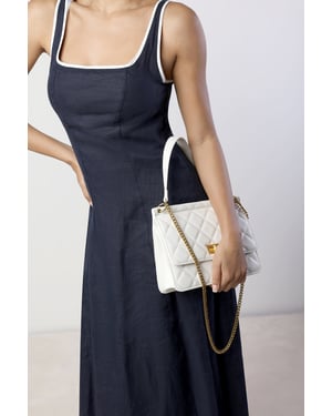 Wheres That From Womens Arisbeth Quilted Cross Body Shoulder Bag