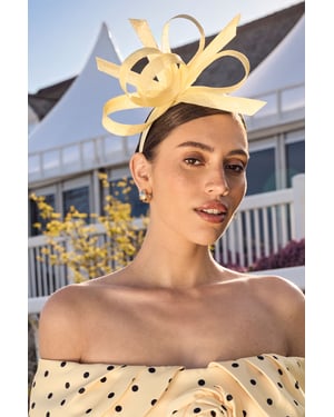 Lisa Tan Loop Bow Fascinator