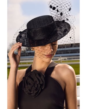 Lisa Tan Veiled Boater