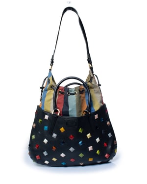 Fendi, B.Fab converteerbare medium totebag met studs
