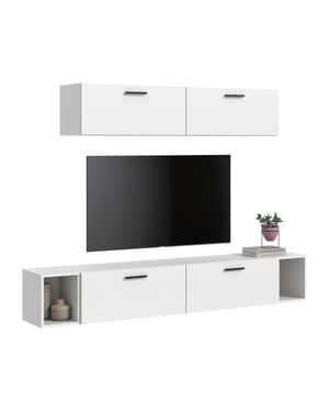 Furnilux Moderne woonkast in ruime opbergcombinatie voor woonkamer en appartement