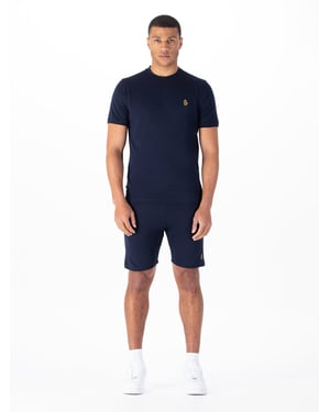 Luke 1977 Mens Traffs T-Shirt and Short Set in Navy