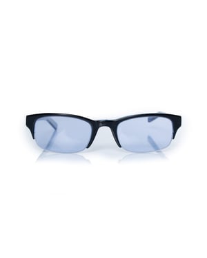 Dolce & Gabbana, Vintage blauwe zonnebril