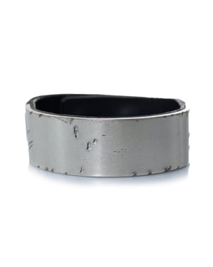 Maison Margiela, leren en metalen armband