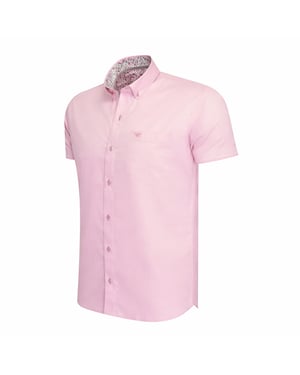 Cappuccino Italia Overhemden Toscana Stretch Roze