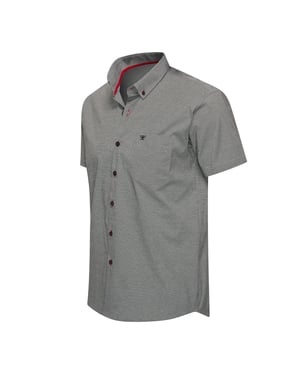 Cappuccino Italia Overhemden Bronte Stretch Zwart
