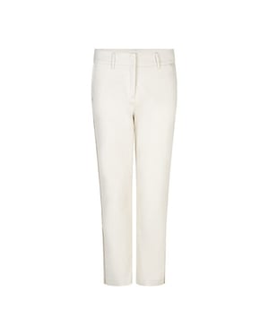 Red Button Broek srb4952 diana smart piping pearl